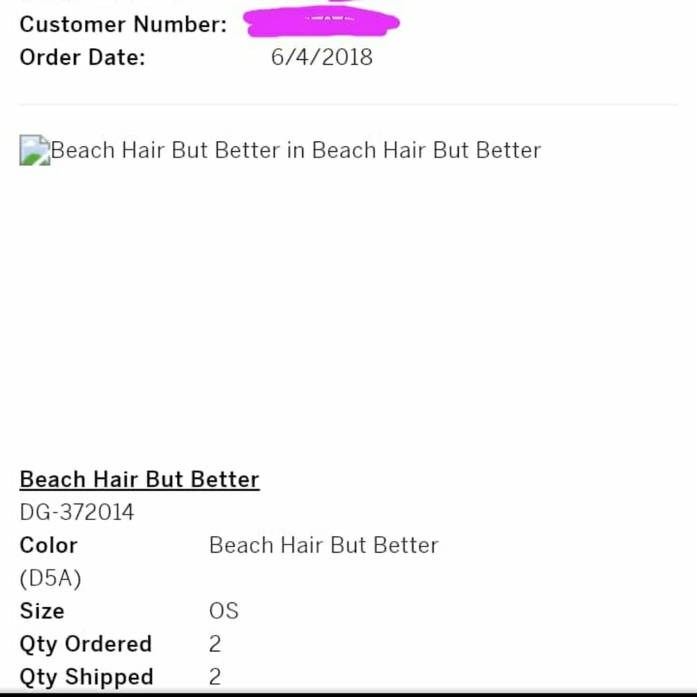 $3 w any purchase Pink Beach Hair  Spray - Picture 3 of 5
